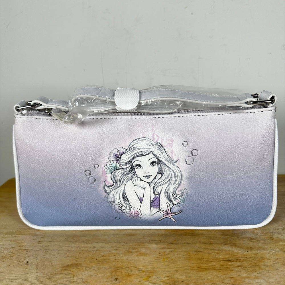 DANI by Danielle Nicole Ariel Handbag Purple Little Mermaid Ombre Purse Bag NWT
